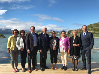 The Ministers for Co-operation in Tromsø, June 2017