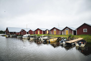 Harbor in Svedjehamn, Björkö