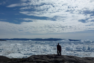 The icefjord in Ilulissat