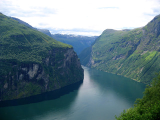 Geirangerfjorden, fjord in Norway