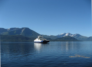 Ferry crossing Storfjord