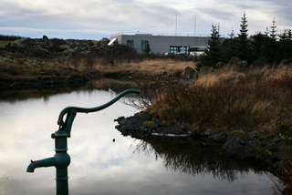 The hydropower plant Gvendarbrunnar outside Reykjavík
