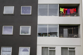 Residential housing in Reykjavik
