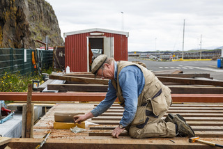 Carpenter in Iceland
