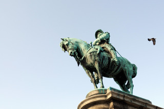 Statue at Stortorget in Malmö