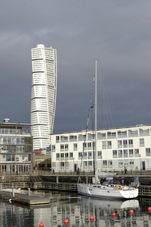 Western harbour and Turning Torso, Malmö