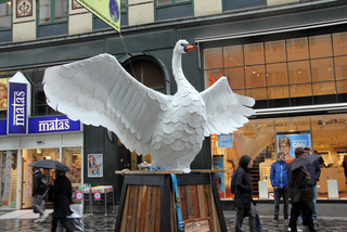 The swan at Kulturnatten 2015