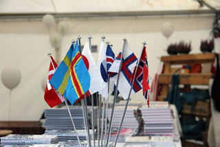Flags at Kulturnatten 2015