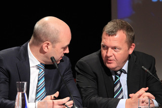 Fredrik Reinfeldt och Lars Løkke Rasmussen
