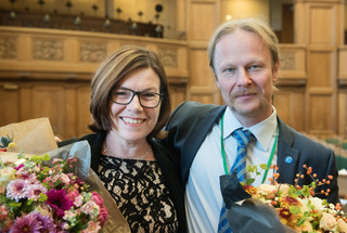 Britt Lundberg and Juho Eerola