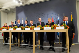 The nordic and baltic prime ministers