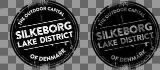 Vignet INTERNATIONAL Silkeborg Lake District POS vektor