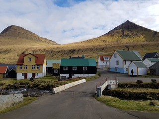 Faroe Islands village