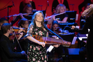 Emilia Amper performing at Konserthuset, Stockholm