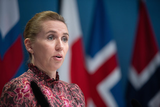 Mette Frederiksen, nordic prime minister's press conference 2019