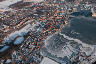 Kalundborg by vinter