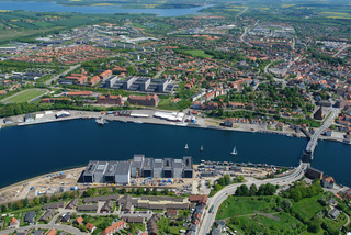 Sønderborg set fra luften 2016