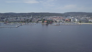 Kristiansand sentrum drone 1 foto Morten Torjussen