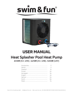 Heat Splasher Heat Pump
