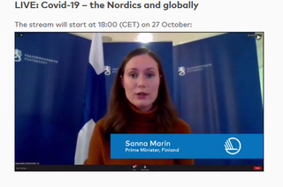 Sanna Marin - Nordic Counsil session 2020