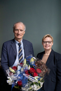 Bertel Haarder and Anette Lind