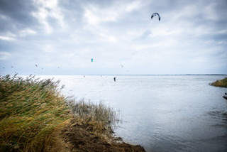 Kitesurfing_Ringkøbing Fjord_Bagges Dæmning
