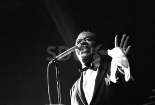 Louis Armstrong. Performing at K.B. Hallen, Copenhagen, 1961
