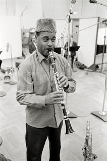 Johnny Hodges. Having a recording session with members of The Duke Ellington Orchestra, New York, 1964