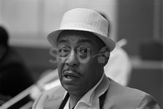 Johnny Hodges. Having a recording session in New York, 1969