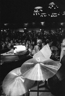 Count Basie. Performing at Roseland Ballroom on 52nd Street in Manhattan, New York City, 1976