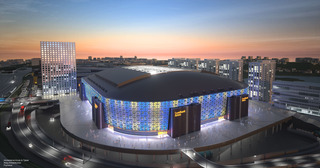 Swedbank Arena - Skymning 