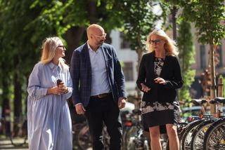 Merete Sandager, Rikke Petersen, Dan Rosenberg