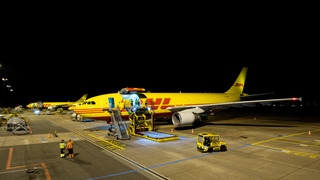 DHL cargo plane