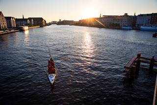 Copenhagen habour sunset