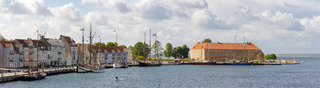 Gamle træ sejl skibe Sønderborg slot havnen 0015 Pano Pano