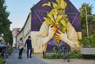 Street art på Nørregade, Aalborg