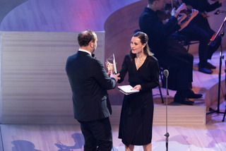 Sanna Marin at the award ceremony for the Nordic Council prizes, 2022