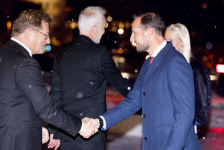 Jorodd Asphjell and Crown Prince Haakon