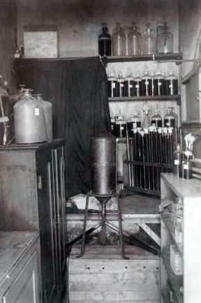 Medicinsk apparatur i laboratorium