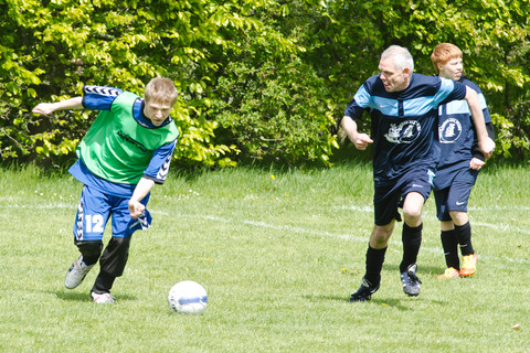 Fodbold for spillere med udviklingshandicap   foto Skjern Fotoklub