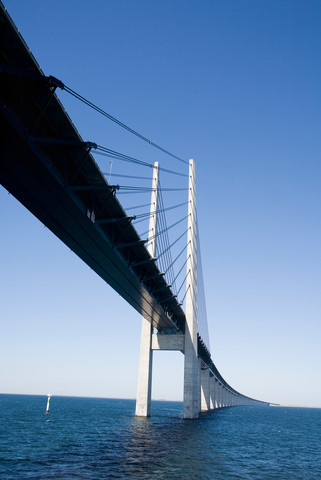 Seaside view of the bridge