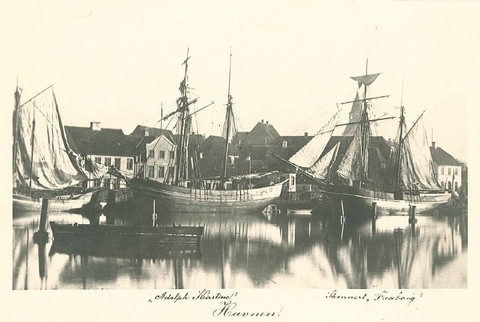 Faaborg Havn ca 1866