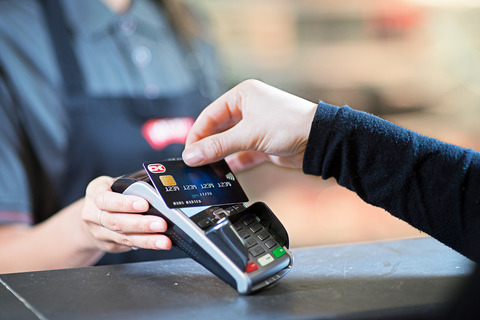 Contactless payment with Dankort 2