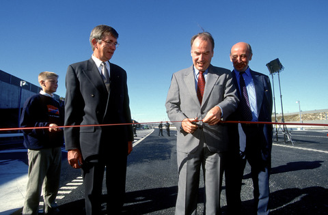 Inauguration of the Øresund motorway