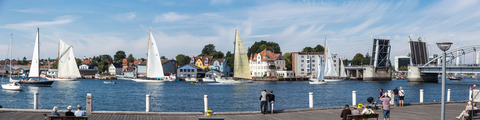 Sejlskibe havn Sønderborg chr.x bro 0007 Pano