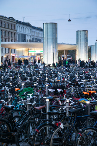 Bikes at Nørreport