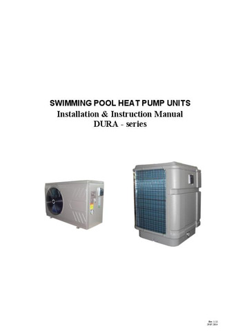 DURA Heat Pump Manual English
