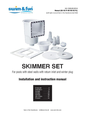 Skimmer Set