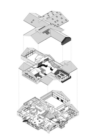 Exploded Axonometric drawing