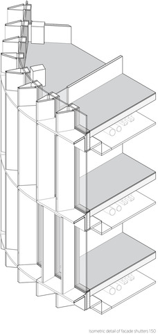 Isometric facade detail 1-50